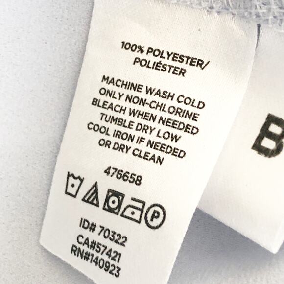 Loft Large Top Blue Ruffle Sleeve Button Front Blouse Ligt Blue - Picture 3 of 5